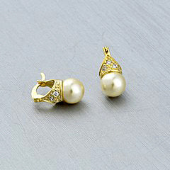 36097S 18K Gold Layered Earring