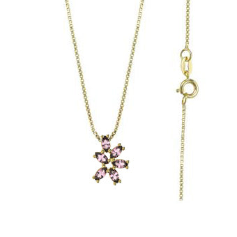 45273 Necklace 18K Gold Layered Jewelry
