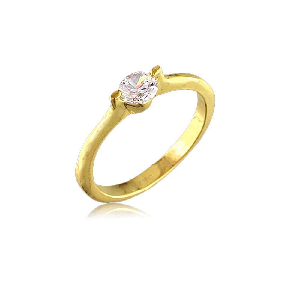10047 18K Gold Layered CZ Women's Ring