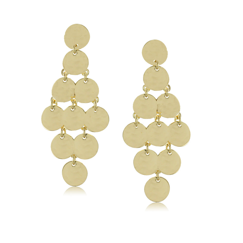 10084R 18K Gold Layered Earring
