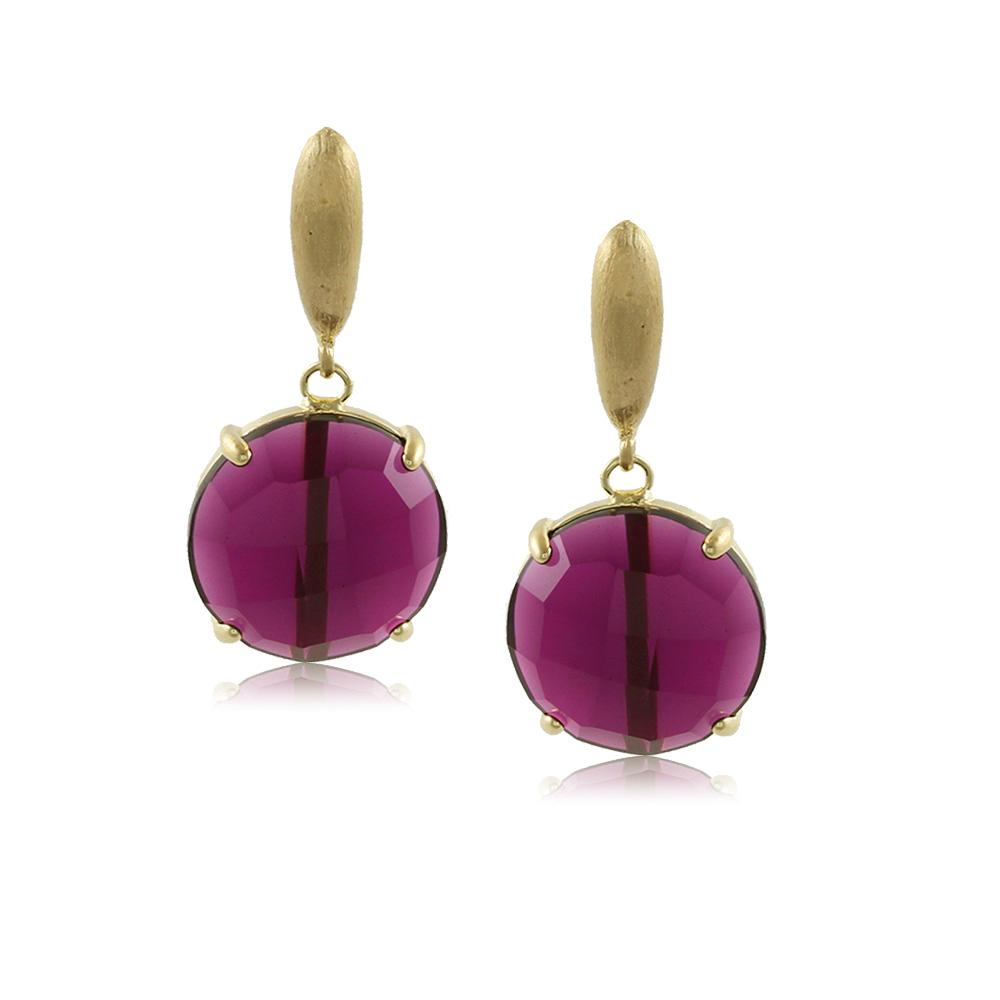 10213R 18K Gold Layered Earring
