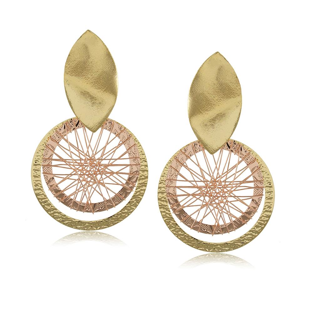 10312R 18K Gold Layered Earring