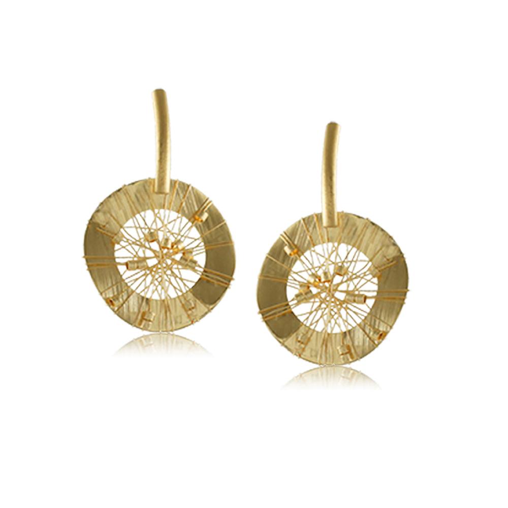 10326R 18K Gold Layered Earring