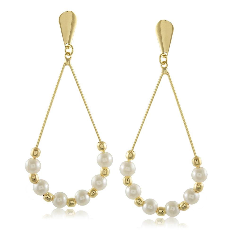 10388R 18K Gold Layered Earring