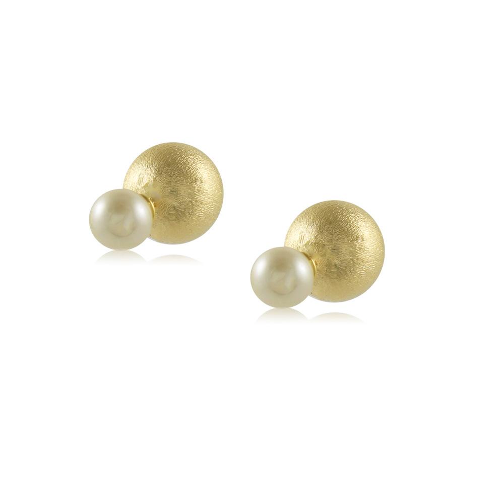 10587R 18K Gold Layered Earring