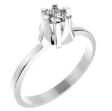 10972P CZ 925 Silver Women's Ring