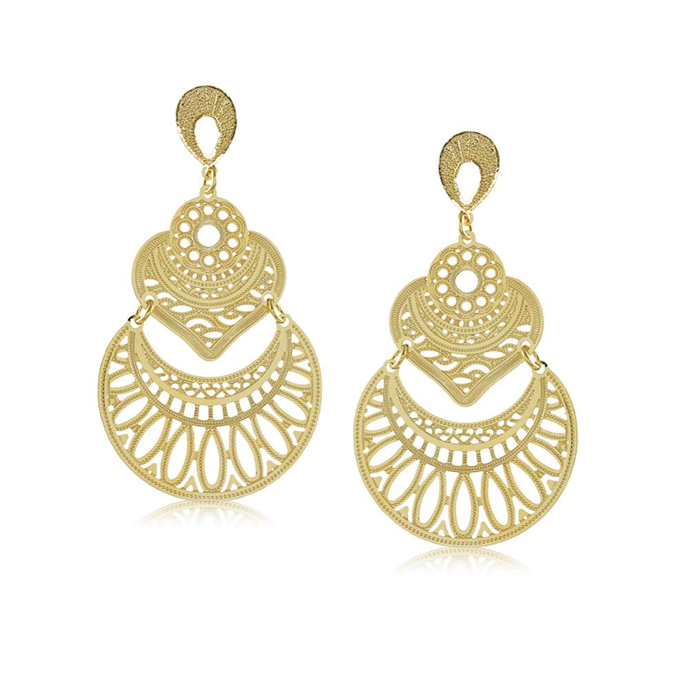 11738R 18K Gold Layered Earring