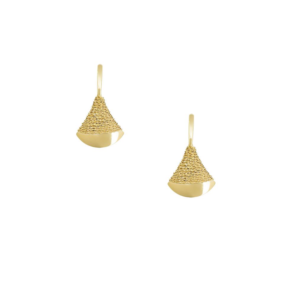 12036R 18K Gold Layered Earring