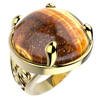 12083 18K Gold Layered Women's Ring