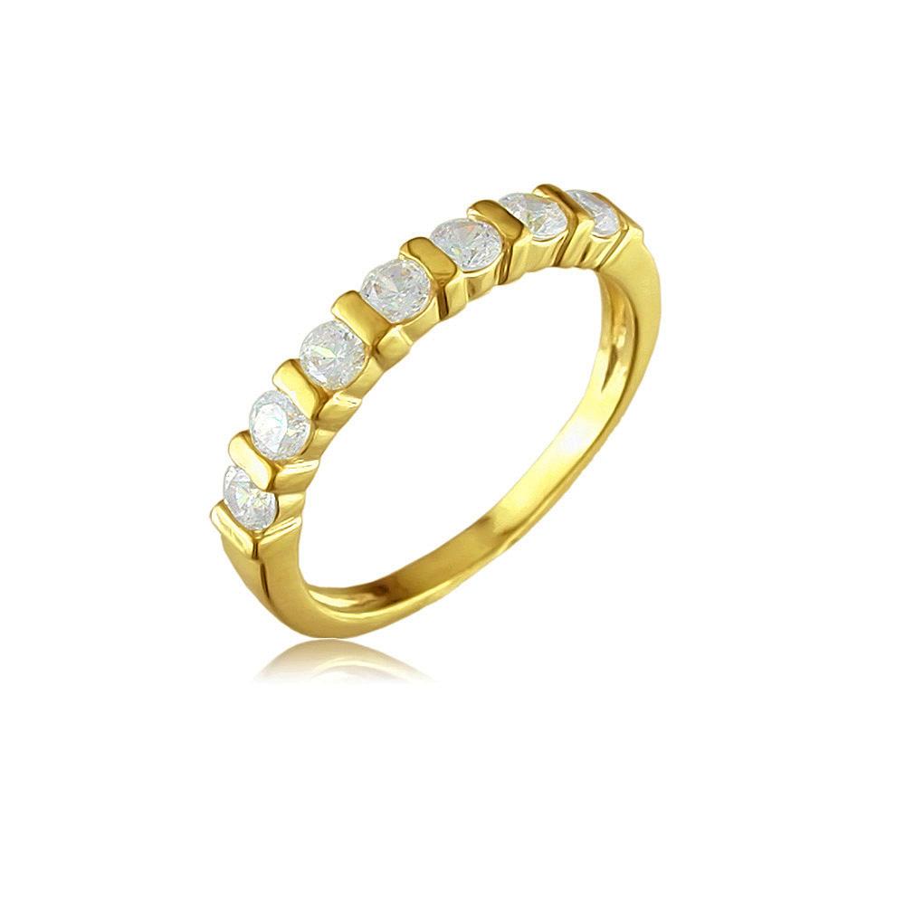 12274 18K Gold Layered CZ Women's Ring