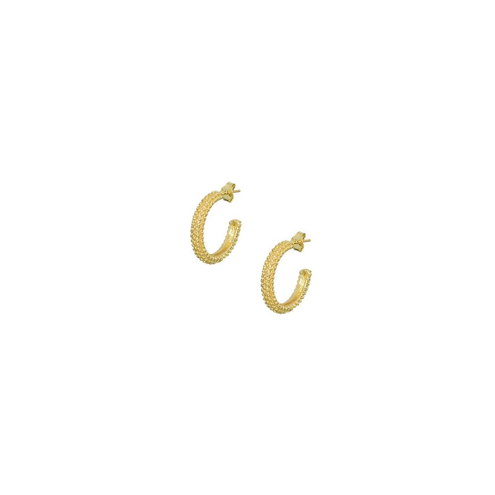 12295R 18K Gold Layered Earring