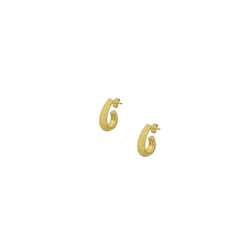 12296R 18K Gold Layered Earring