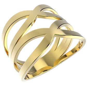 12407 18K Gold Layered Ring