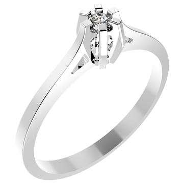 12935P CZ 925 Silver Women's Ring