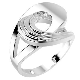 13218P 925 Silver Women's Ring