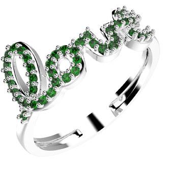 14086P - CZ 925 Sterling Silver Ring