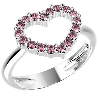 14186P - CZ 925 Sterling Silver Ring