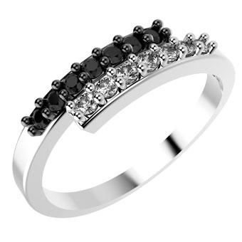 14204P CZ 925 Silver Women's Ring