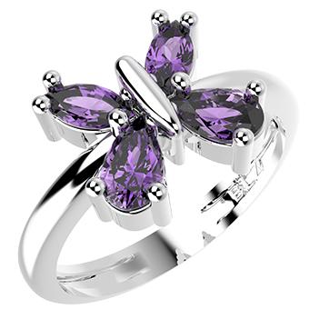 14248P - CZ 925 Sterling Silver Ring
