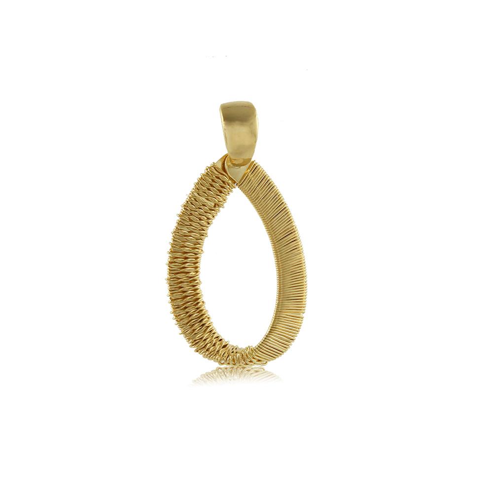 20016R 18K Gold Layered Pendant