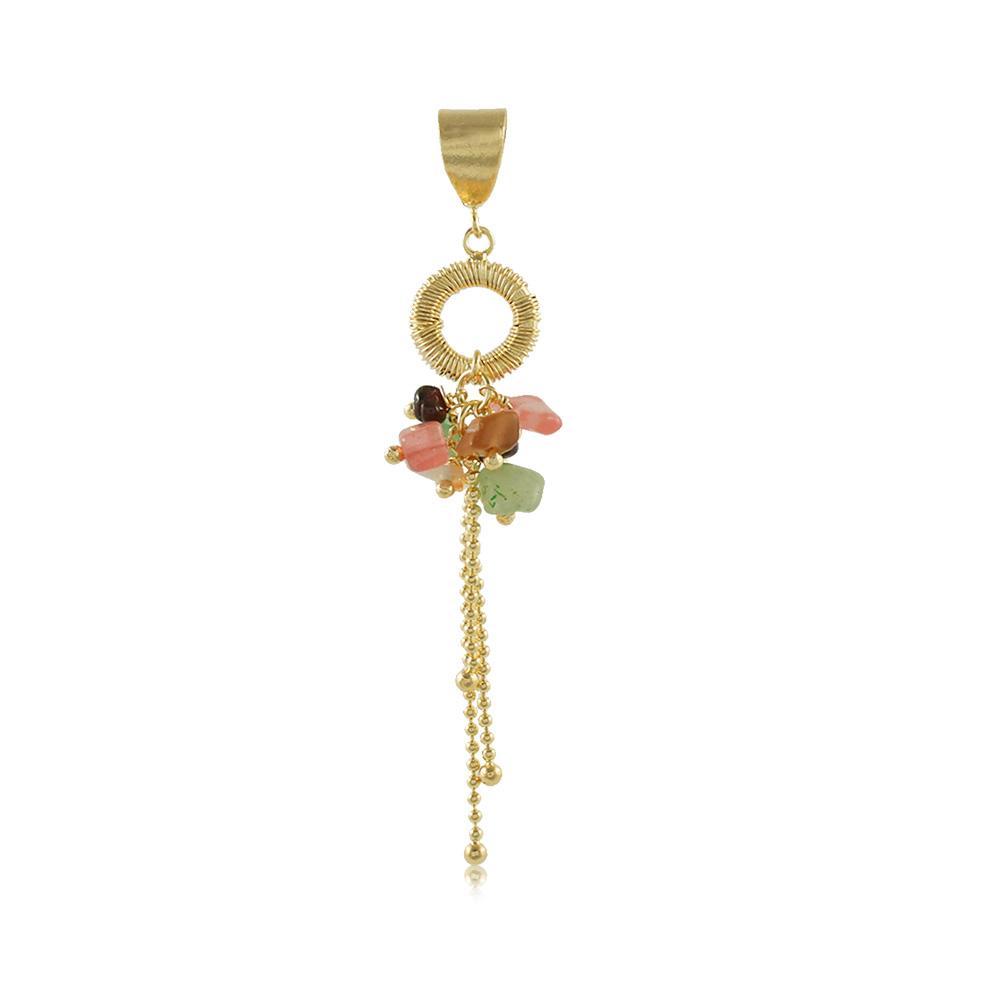 20043R 18K Gold Layered Pendant