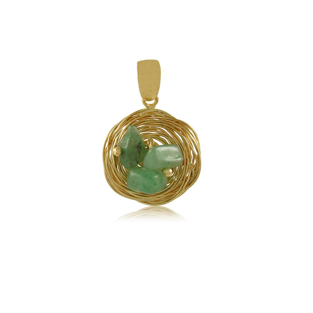 20058R 18K Gold Layered Pendant