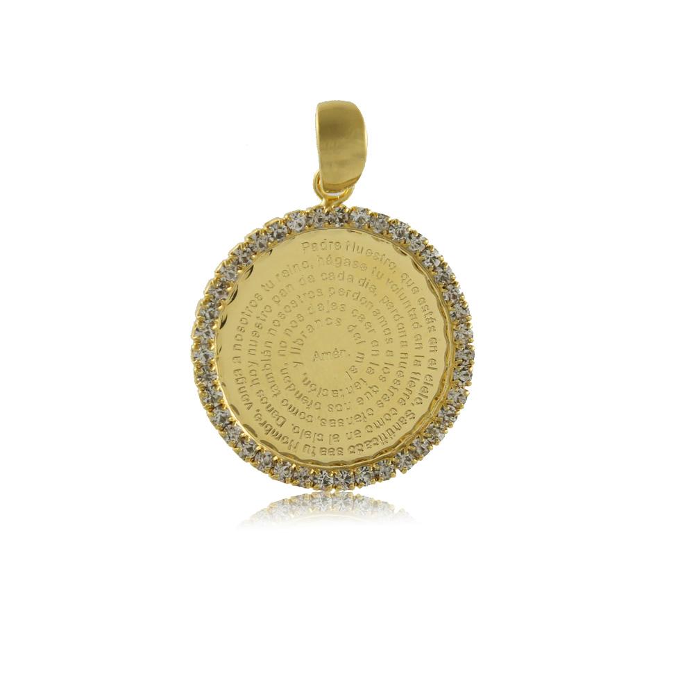 20179R 18K Gold Layered Pendant