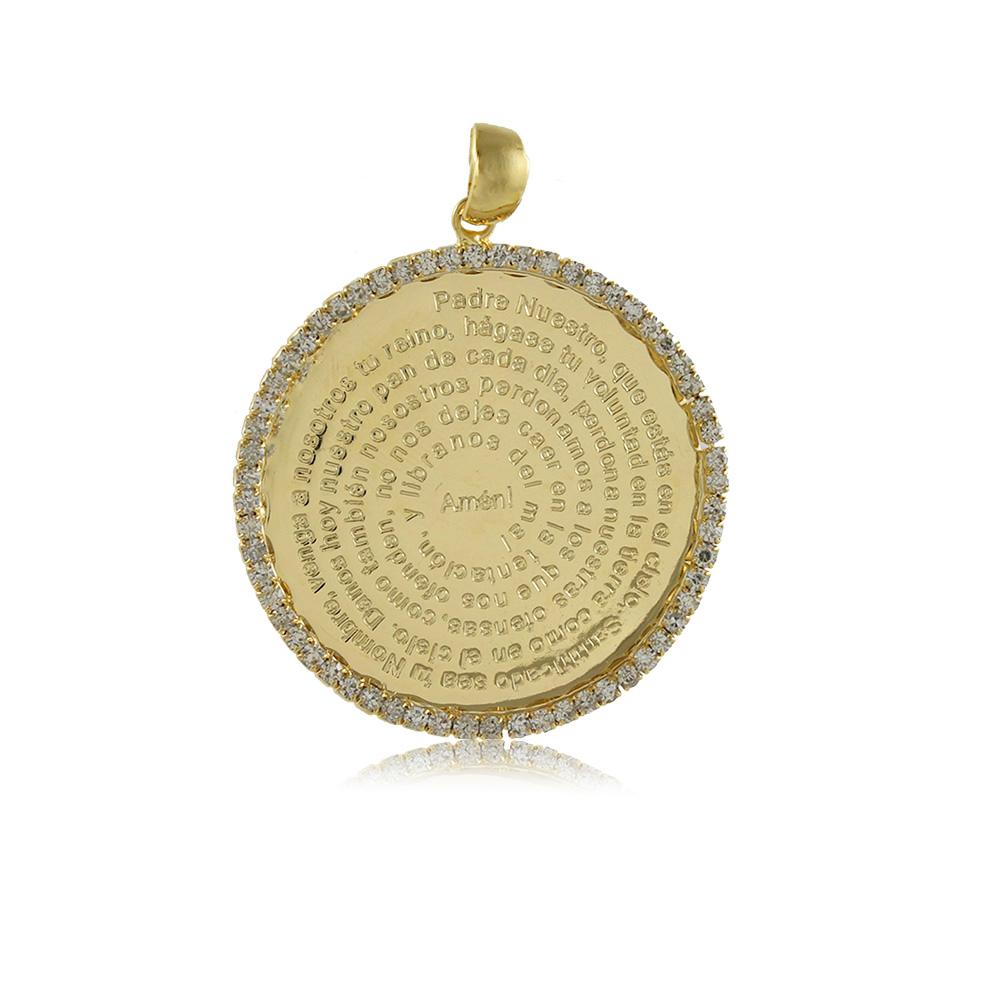 20184R 18K Gold Layered Pendant