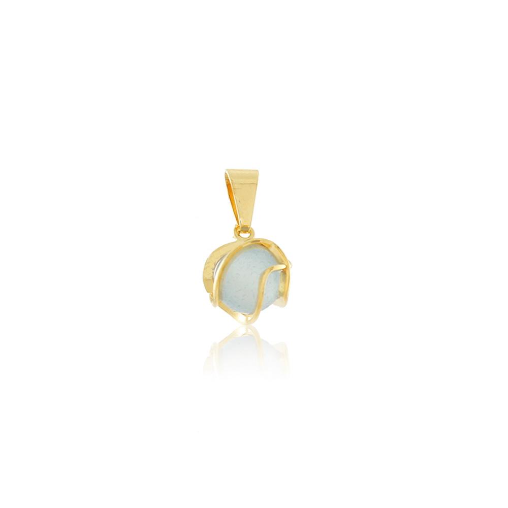 26025 18K Gold Layered Pendant