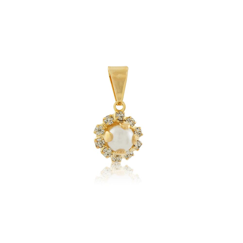 26067 18K Gold Layered Pendant