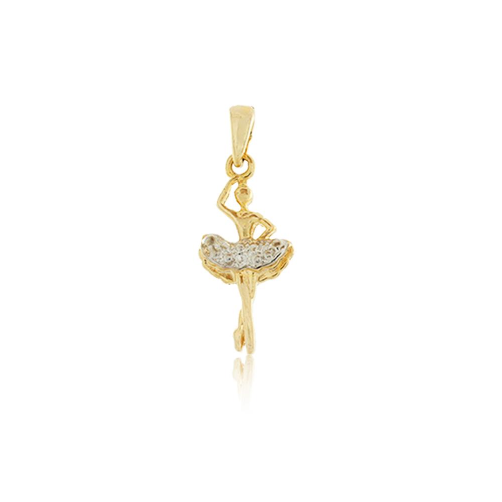 26080 18K Gold Layered Pendant