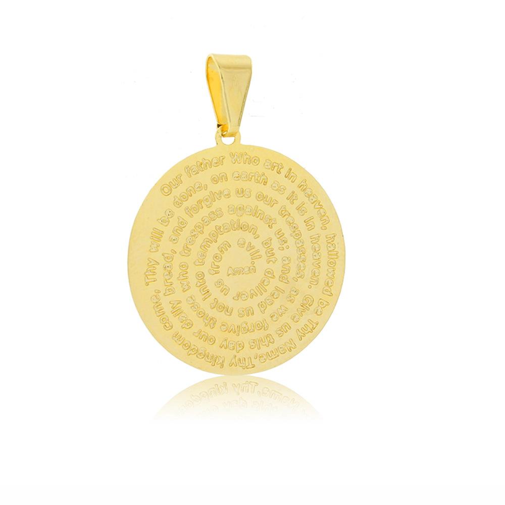 26131 18K Gold Layered Pendant