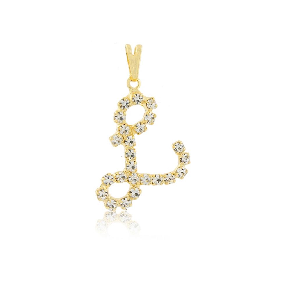 26257 18K Gold Layered Pendant
