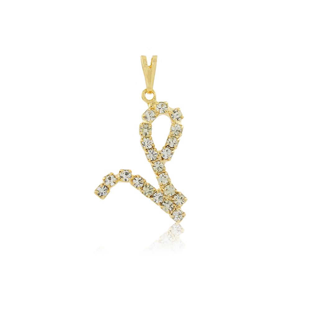 26265 18K Gold Layered Pendant