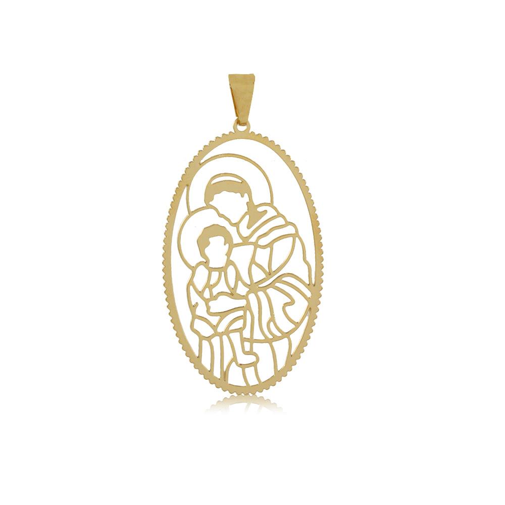 26298 18K Gold Layered Pendant