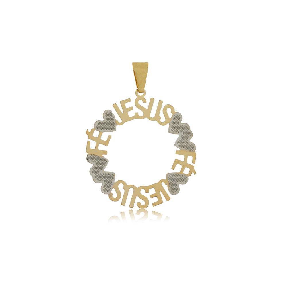 26319 18K Gold Layered Pendant