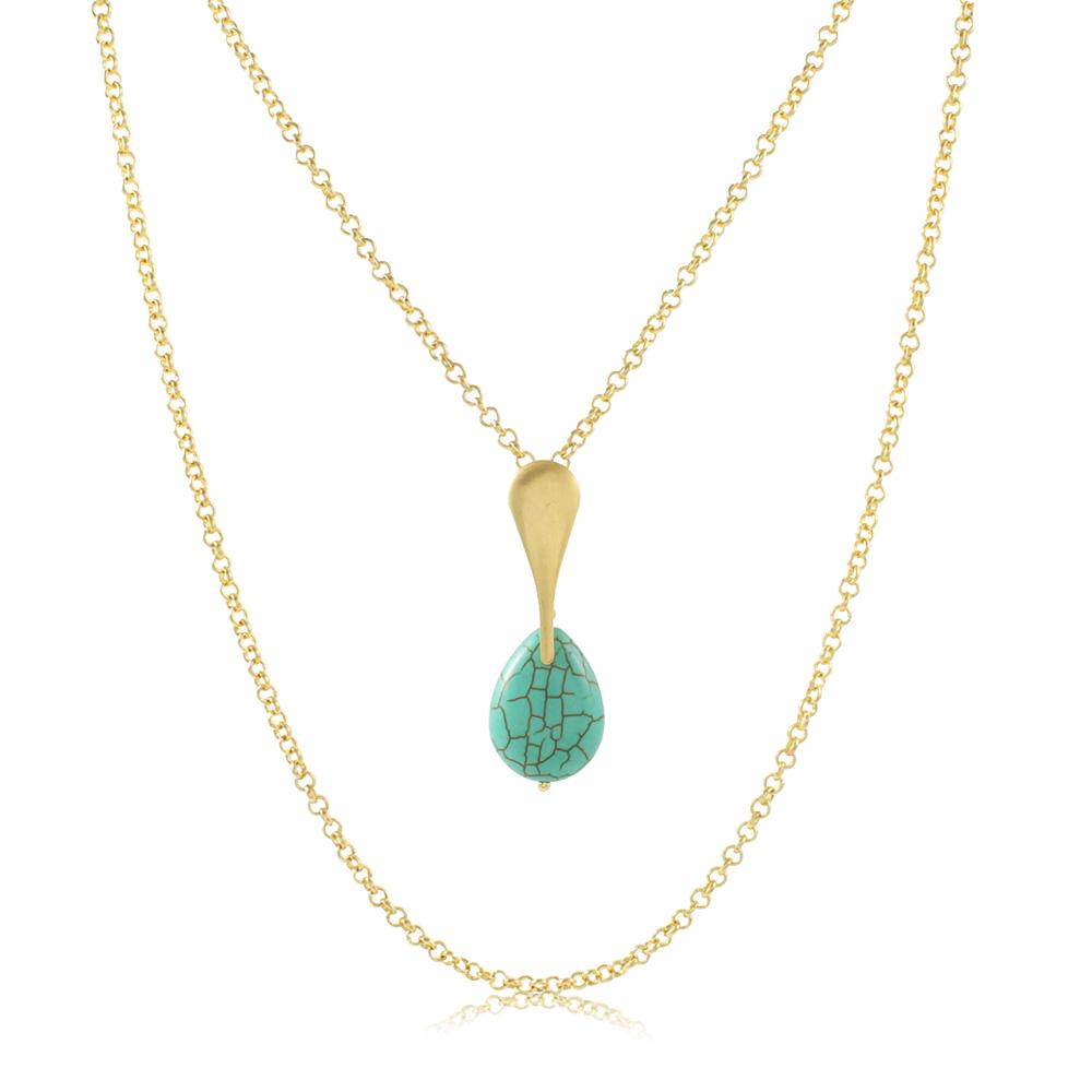 30111R 18K Gold Layered Necklace 50cm/20in