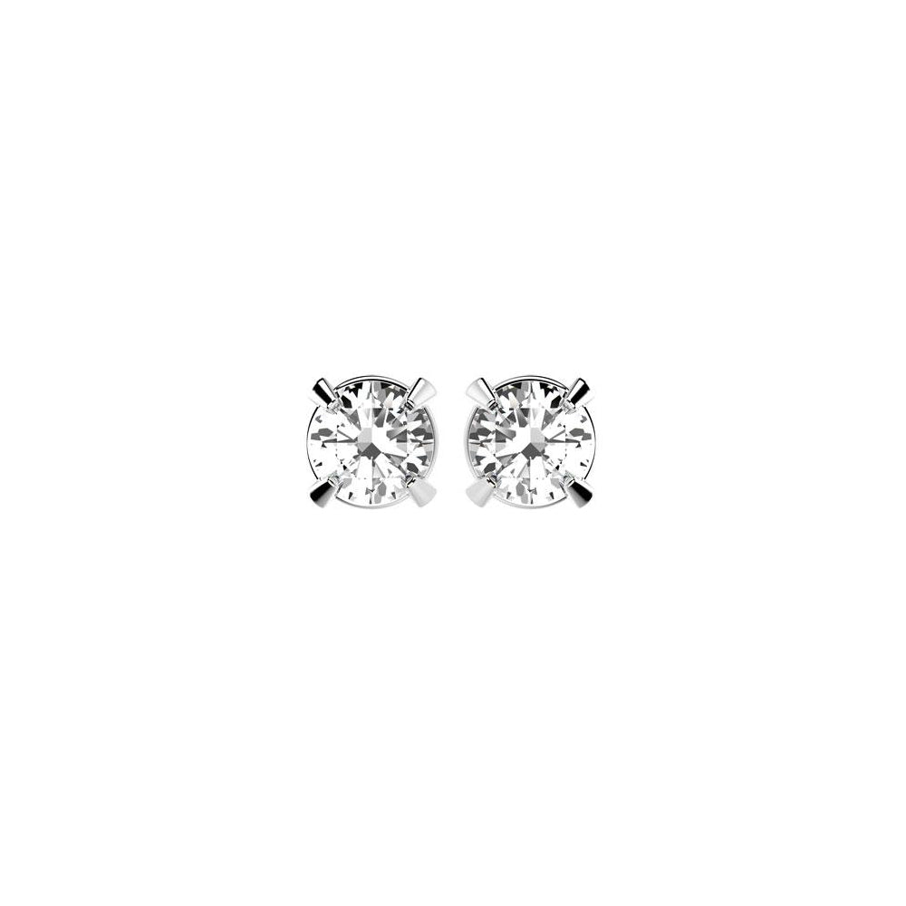 30365P CZ 925 Silver Earring