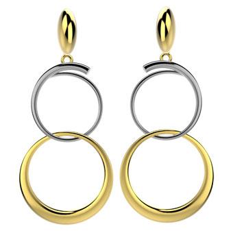 30466 18K Gold Layered Earring