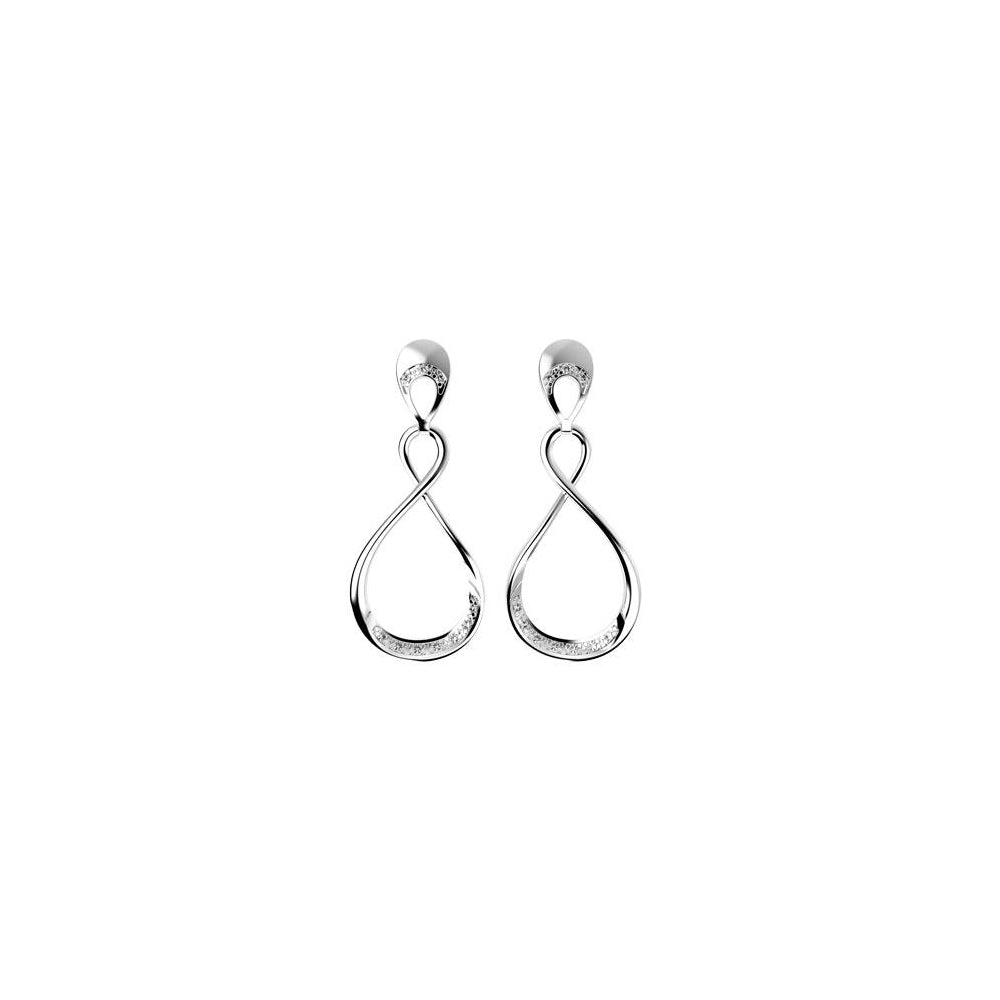 30788P CZ 925 Silver Earring