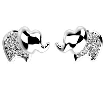 31275P CZ 925 Silver Earring