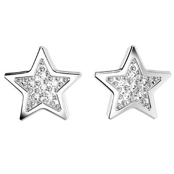 31276P CZ 925 Silver Earring