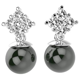 31312P Pearl 925 Silver Earring