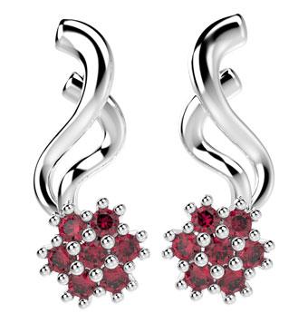 31378P - CZ 925 Sterling Silver Earring