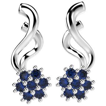31378P - CZ 925 Sterling Silver Earring