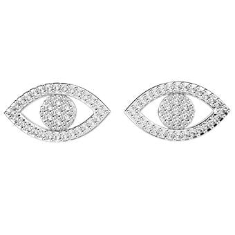31519P - CZ 925 Sterling Silver Earring