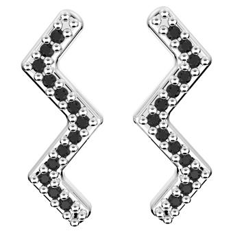 31524P - CZ 925 Sterling Silver Earring