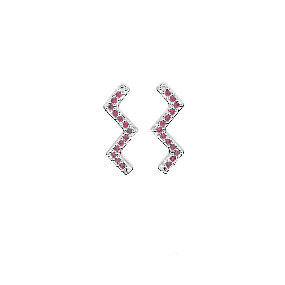 31524P - CZ 925 Sterling Silver Earring