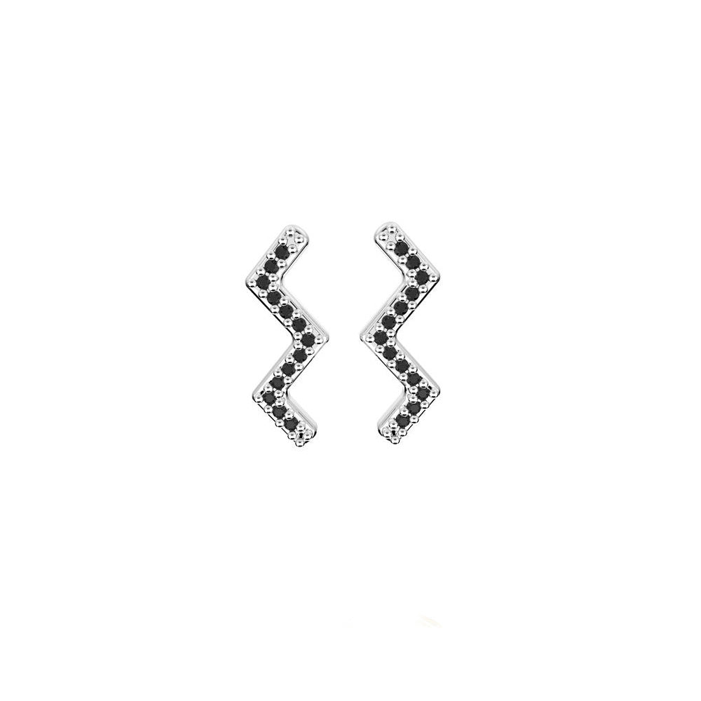 31524P - CZ 925 Sterling Silver Earring