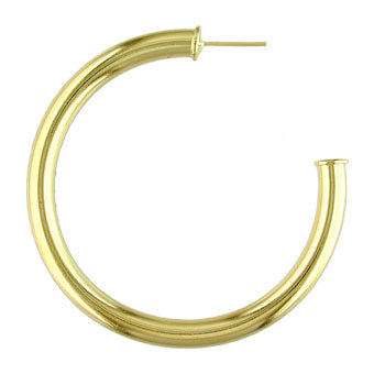 35279 18K Gold Layered Hoop Earring